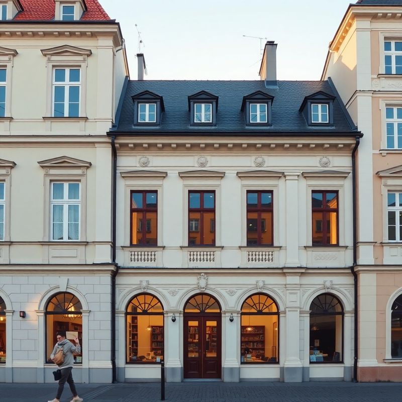 Fasáda budovy na náměstí ve Zlíně